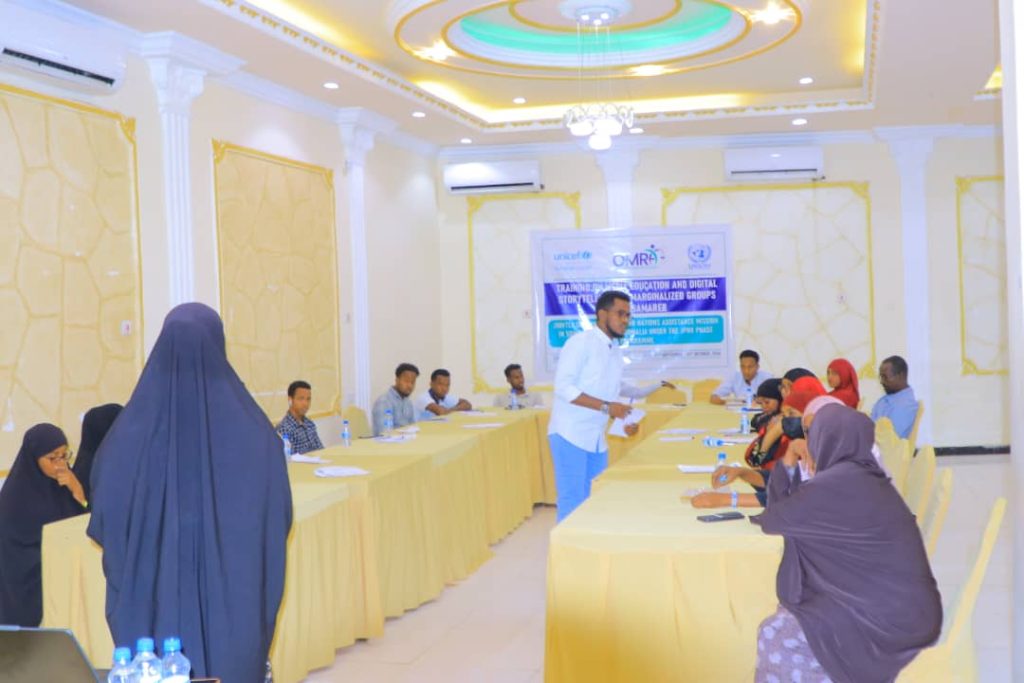 Success Story on Zahra: A participant of OMRA’s Recent Media Education and Digital Storytelling Training for Marginalized and Survivors in Dhusamareb